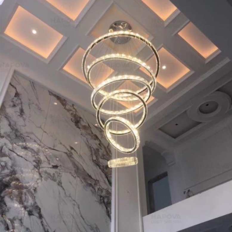 Đèn thả thông tầng 6 vòng 3 chế độ  DTT 5810