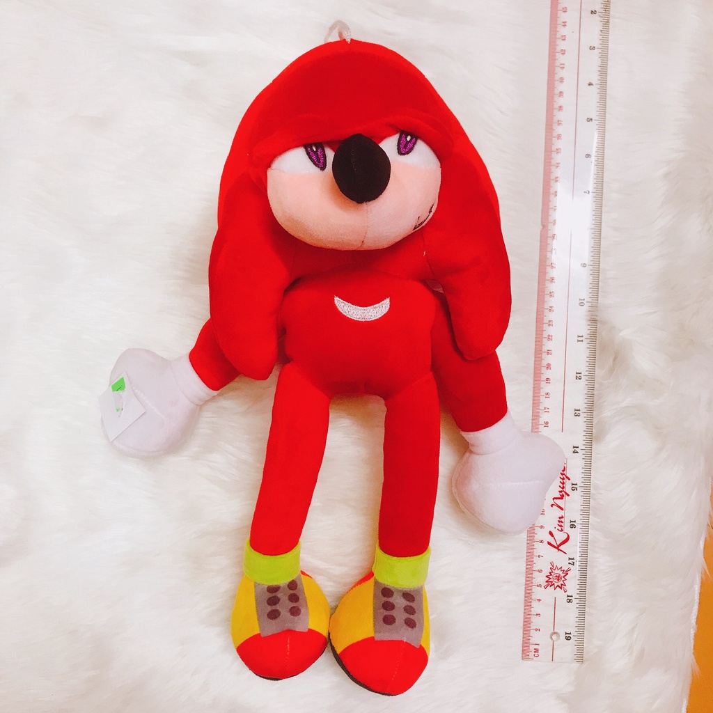 Gấu bông nhím Sonic 42cm  - Thú nhồi bông nhím Sonic mềm mịn cho bé