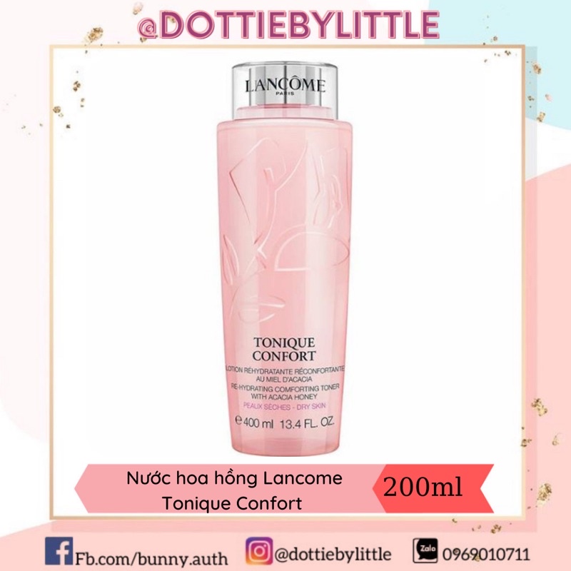 [BILL US] Nước hoa hồng Lancome Tonique Confort