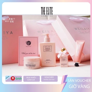 Tẩy tế bào da chết body trắng sáng da Weilaiya chính hãng