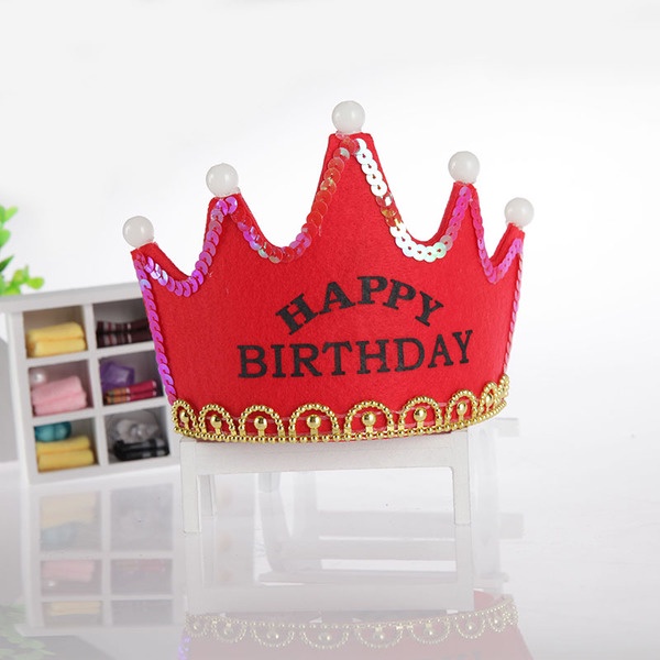 Vương Miện Sinh Nhật Có Đèn Led Trang Trí Sinh Nhật - Party - Sự Kiện - Happy Birthday - Đầy Tháng - Thôi Nôi