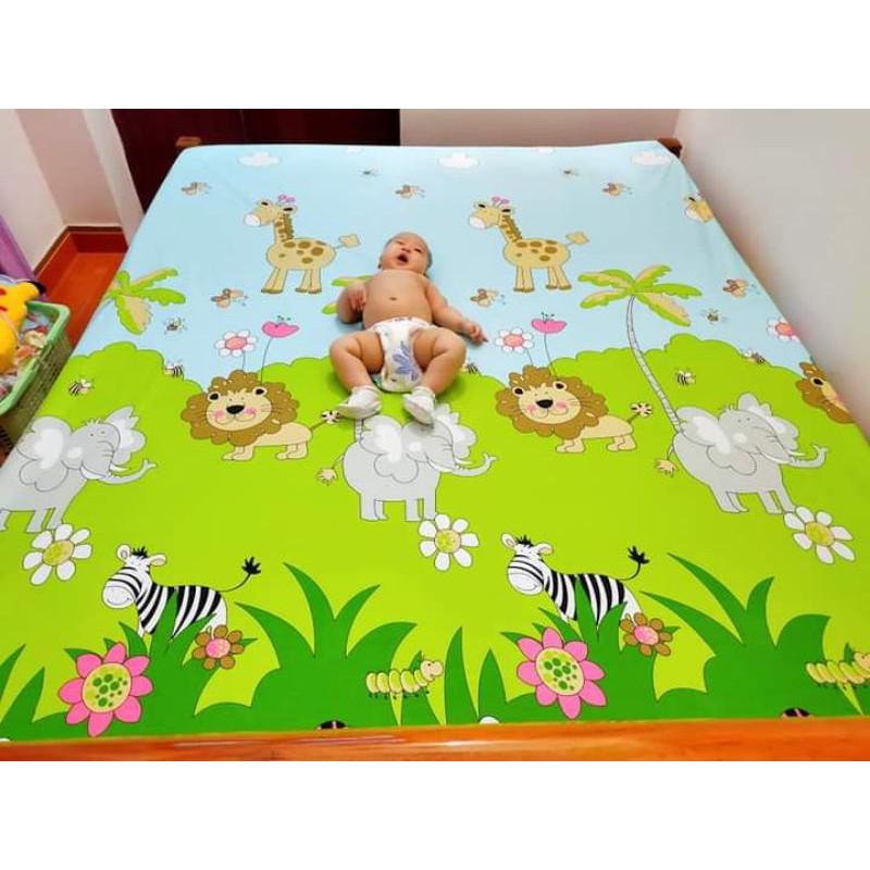 Ga chống thấm Goodmama 100% cotton -Drap giường cao cấp-Hàng Công Ty