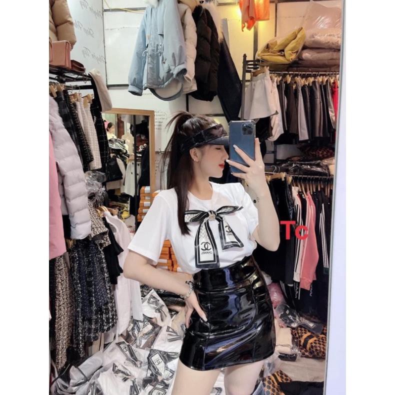 áo phông nơ cổ siêu hot