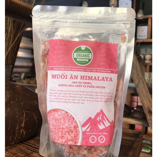 Muối Hồng Himalaya hữu cơ
