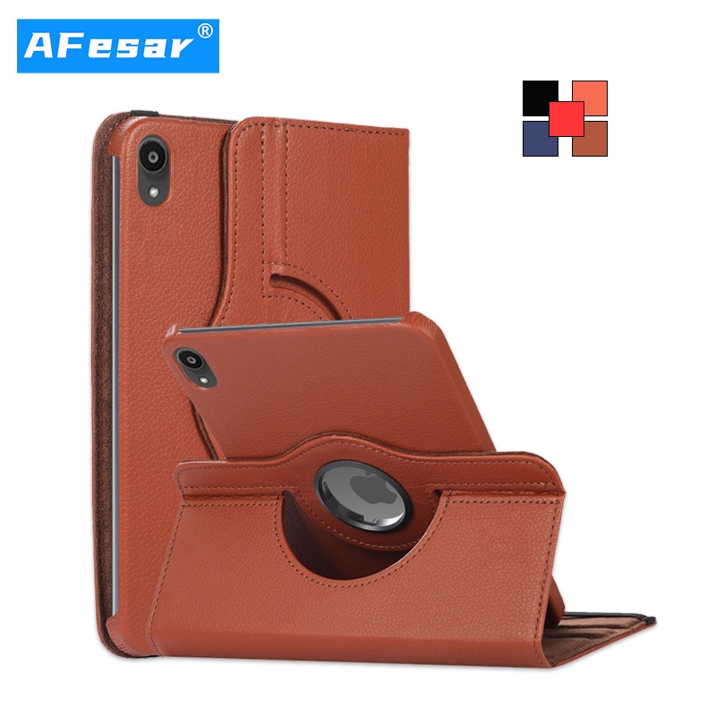 Ốp máy tính bảng da chống sốc xoay 360 độ cho iPad Mini 6 Mini 6th Generation 8.3" 2021