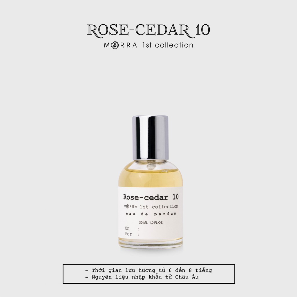 Nước hoa Morra Rose Cedar 10 - 30ml