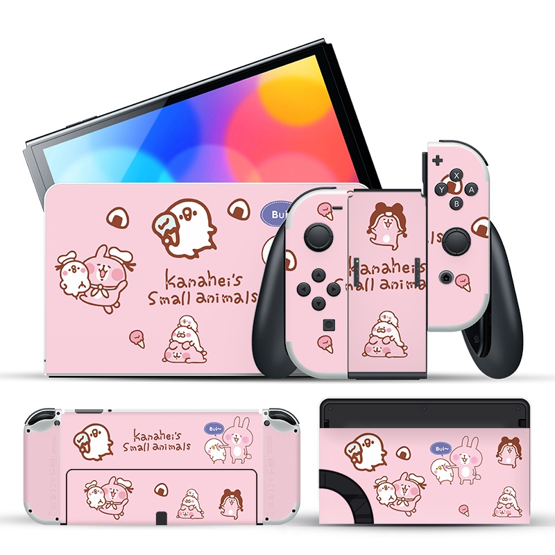 Miếng Dán Hoạt Hình Bằng Giấy Chống Trầy Cho Máy Chơi Game Nintendo Switch