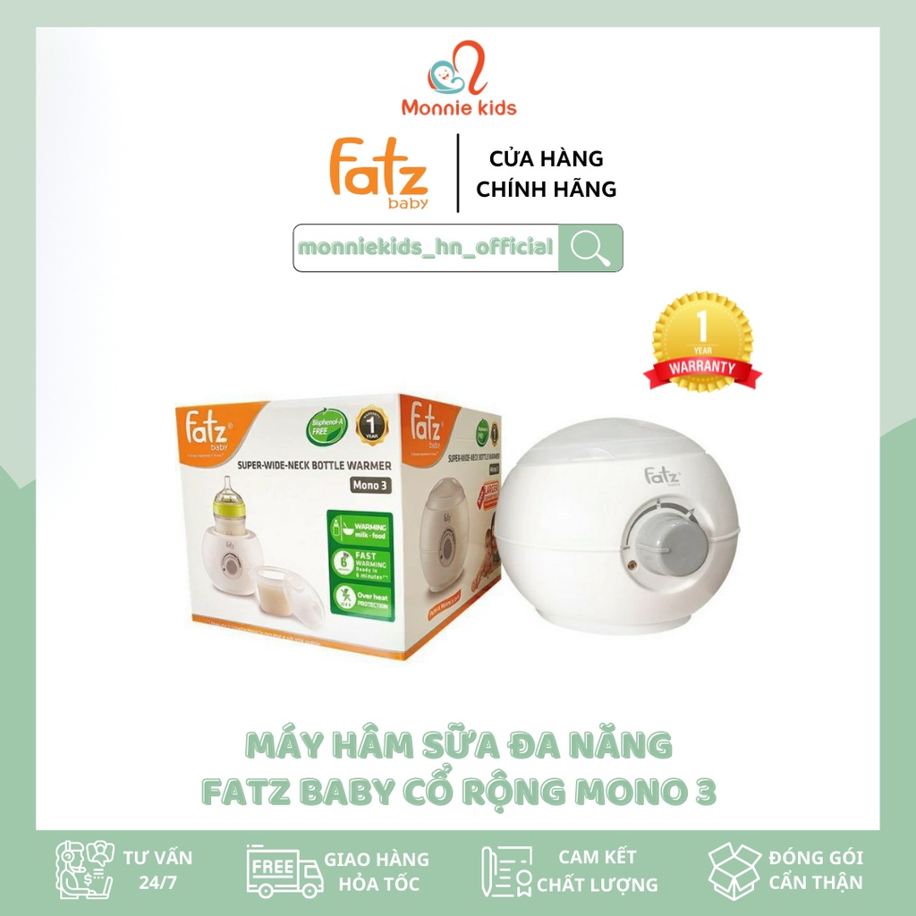 MÁY HÂM SỮA ĐA NĂNG FATZ BABY CỔ RỘNG