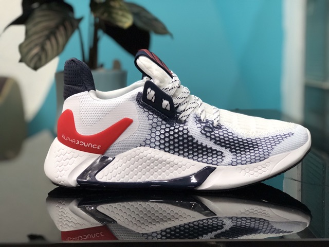 [ Full Box ] - Giày Thể Thao Nam Adidas Aphabounce Bản Mới Nhất 2020 - Phiên Bản Trằng Đỏ | BigBuy360 - bigbuy360.vn