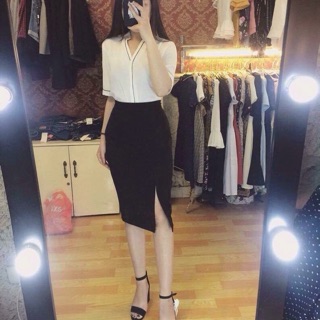 Áo sơ mi viền vnxk