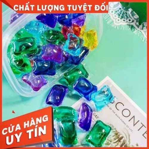 [XẢ KHO+FREE SHIP] Hộp viên nước giặt xả Gel Ball hộp 30 viên