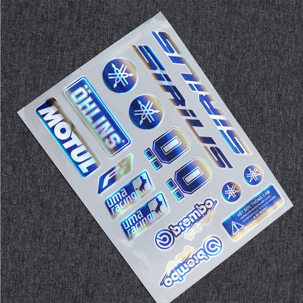 Giá Giảm Mạnh Combo Logo Tấm Tem 7 Màu Nhiều Loại Xe