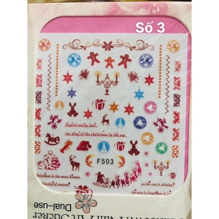 Sticker Giáng Sinh - Tết