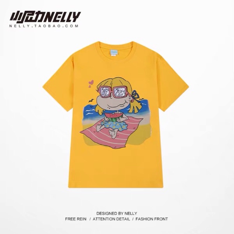 Áo phông nelly heybig sale (có sẵn) tóc vàng đeo kính