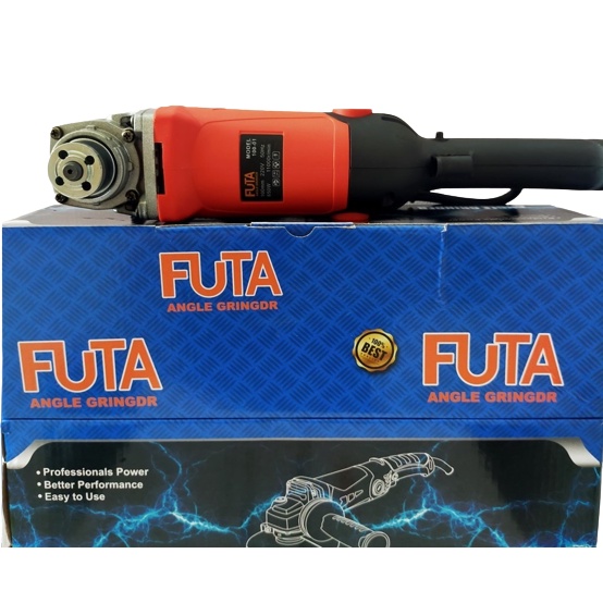 (HCM) Máy Mài Góc Máy Cắt Cầm Tay Đuôi Dài FUTA Ruột Đồng 100% Máy Bền Khỏe Tặng Kèm Đĩa Cắt