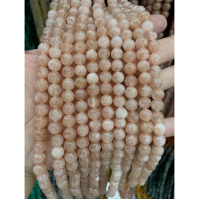 DIY Imitation Round Sun Beads 4/6/8/10mm For Making Accessories