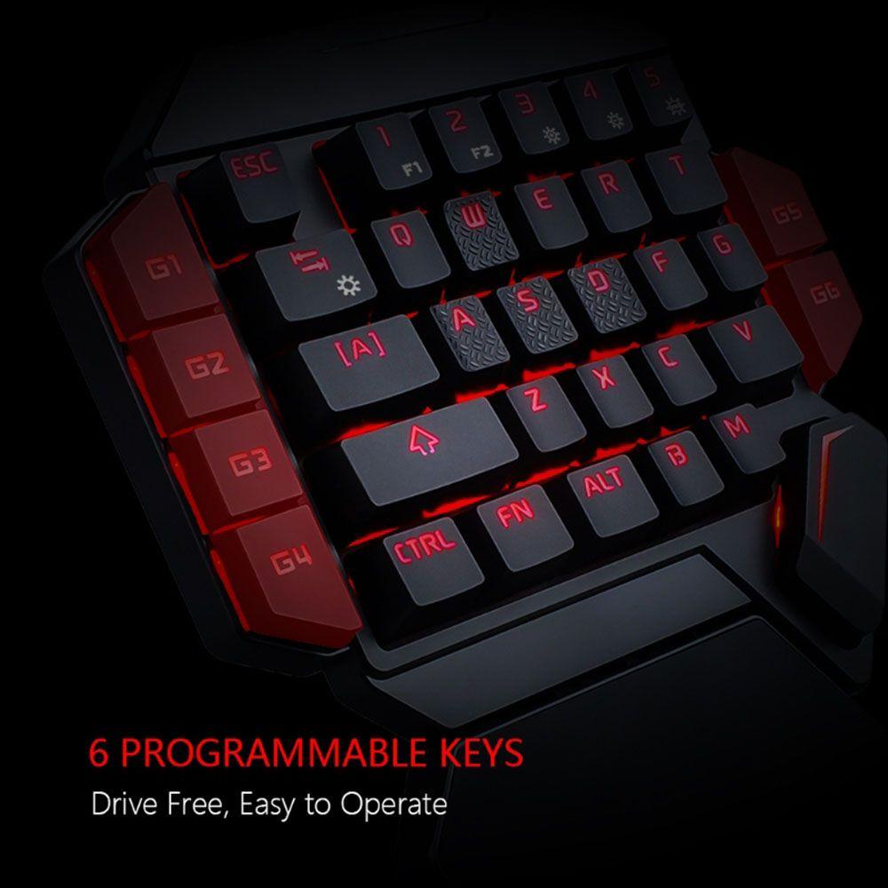 Bàn Phím Cơ Gaming Có Dây USB Màu Dạ Quang Cho PC Laptop