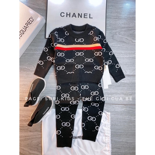 Bộ len cho bé hàng quảng châu