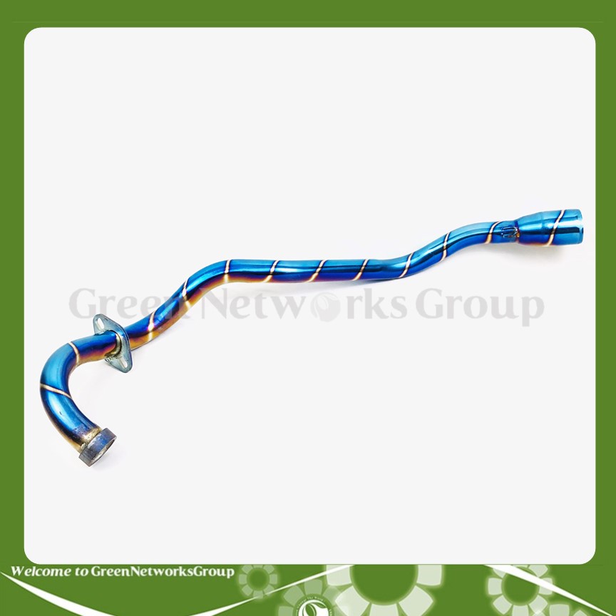 Cổ pô Exciter 150 titan gắn bô độ cho xe Exciter Greennetworks