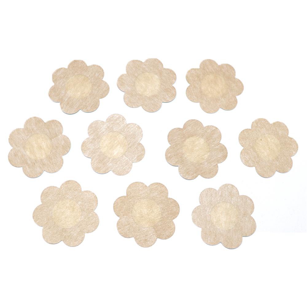 Set 10 Miếng Dán Ngực Vô Hình Chống Chảy Xệ Tự Dính Thời Trang Quyến Rũ Dành Cho Nữ