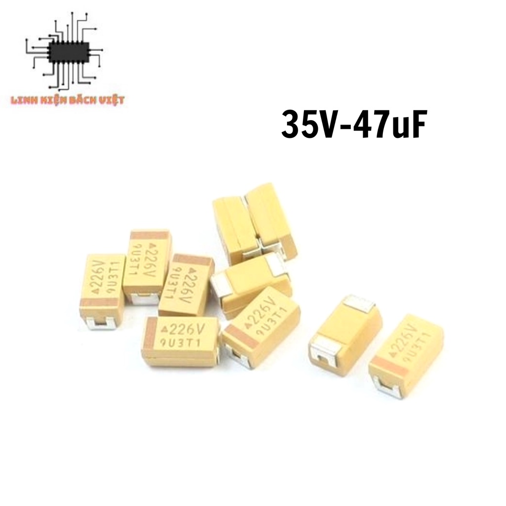 Tụ tantali 47UF 35V (476V)