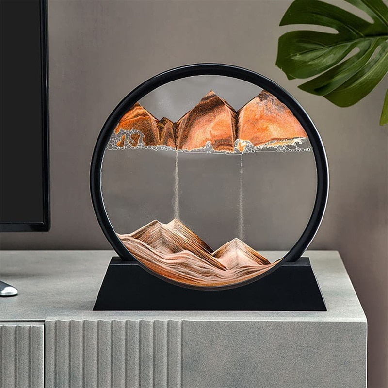 [ Cực Đẹp ] Tranh Trang Trí Hạt Cát Chảy Lún 3D Chuyển Động Nghệ Thuật