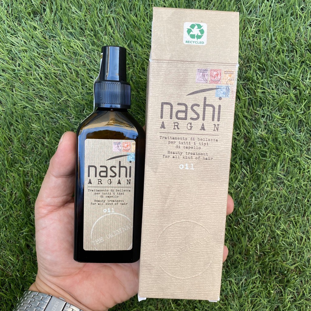 Tinh dầu dưỡng tóc Nashi Argan Oil phục hồi tóc hư tổn 100ml