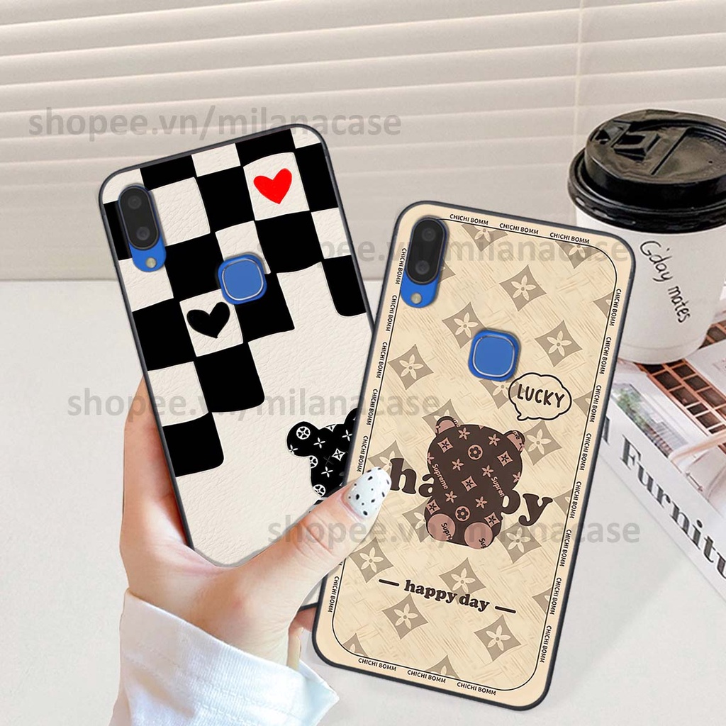 Ốp Vivo V11 / V11i gấu be@rBrick gấu Teddy Kaws siêu đẹp, phong cách, cá tính