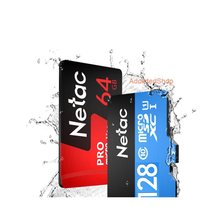 Thẻ nhớ micro SD Netac 16GB, 32GB, 64GB, 128GB chính hãng - Tặng thêm đầu đọc thẻ Giá Tốt