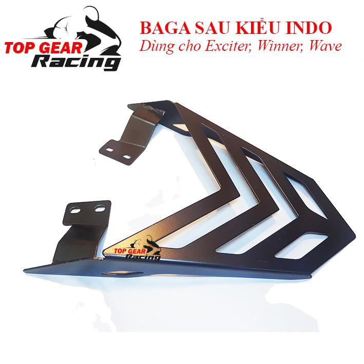 Baga Sau Indo Cảng sau (Tay dắt) kiểu Indo, Givi cho Exc150, Winner150 &lt;TOPGEAR&gt;