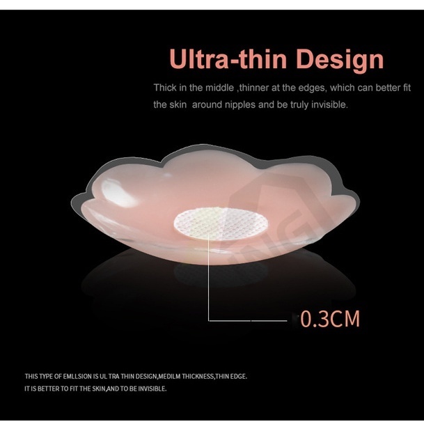 FEELING Áo dán ngực cài trước mút dày, Miếng dán ngực su đệm bàn tay siêu dính,Miếng dán ngực silicon nâng ngực,áo ngực dán cài trước tạo khe quyến rủ