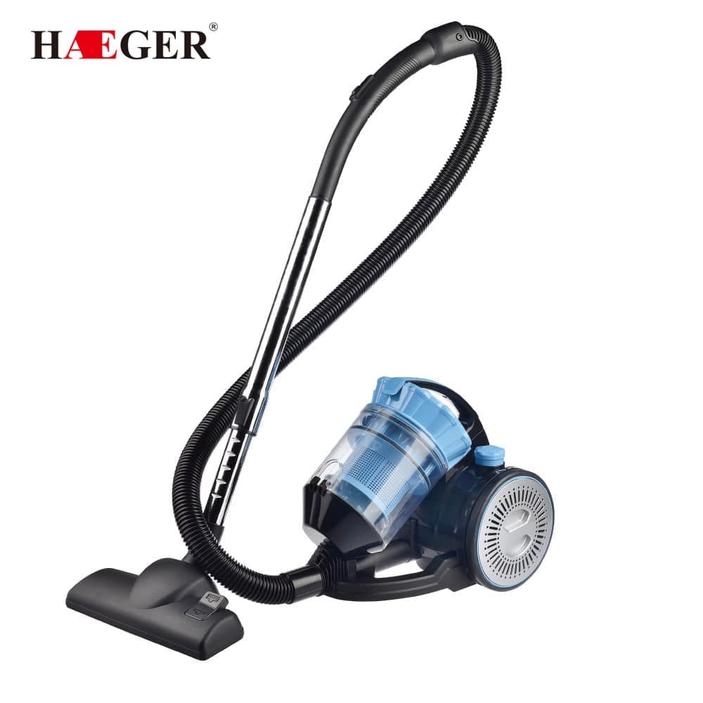 Máy hút bụi Haeger có lực hút lớn 24.000pa - công suất 1600W - hút được bụi mịn,góc nhà, nhiều đầu hút đa năng HG8666Pro