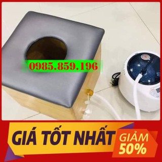 Trọn Bộ Ghế ngồi xông hơi vùng kín - Ghế xông hơi vùng kín dành cho bà đẻ và người bị trĩ - Gỗ Thông