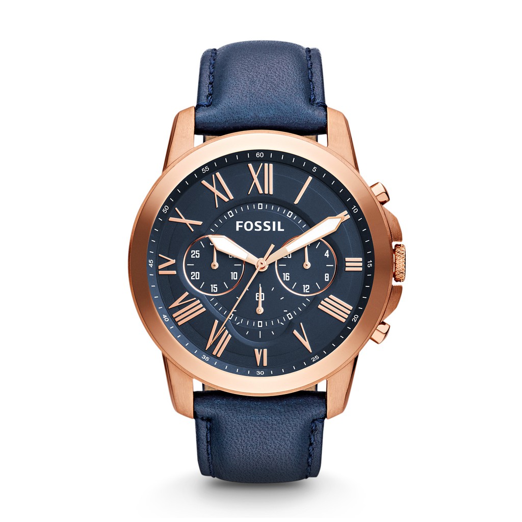 Đồng Hồ Nam Fossil Grant Multi-Function Navy FS4835