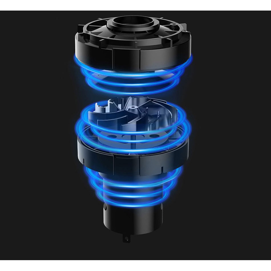 Máy hút bụi cầm tay mini Xiaomi Cleanfly FVQ thiết kế không dây với lực hút 5000Pa | BigBuy360 - bigbuy360.vn