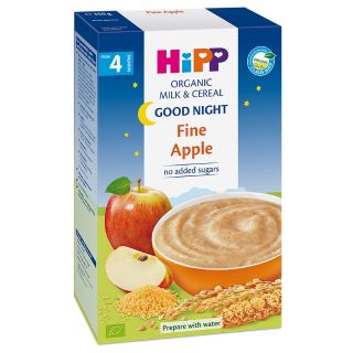 (4M+) Bột ăn dặm HiPP sữa Chúc ngủ ngon Táo tây - 250g