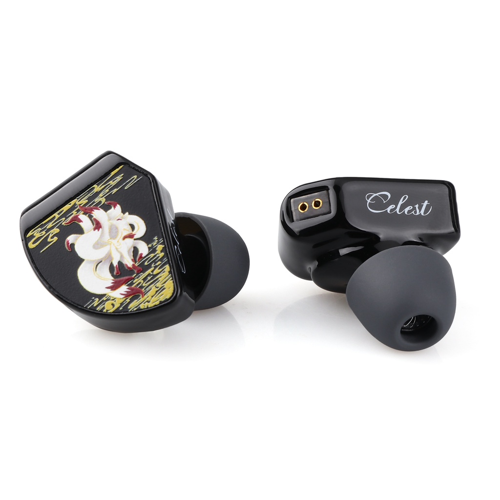 Kinera Celest Gumiho 10mm SPD Planar Driver + 1BA Tai Nghe Có Thể Tháo Rời 0.78mm 2Pin Bằng Hợp Kim Đồng Mạ Bạc