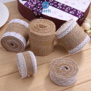 1 cuộn dây ruy băng vải bố trang trí tiệc cưới