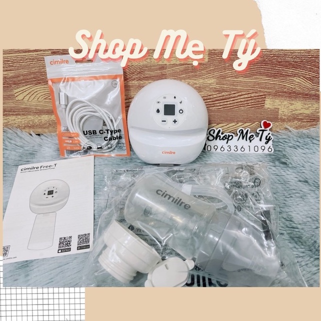 Máy hút sữa rảnh tay Cimilre Free -T chính hãng- Bảo hành 1 năm
