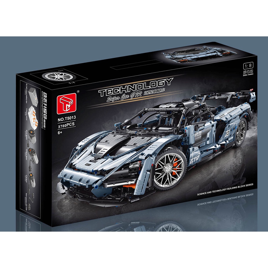 （CÓ SẴN) Đồ chơi lắp ráp mô hinh TECHNOLOGY T5013 SIÊU XE High-Tech MCLAREN