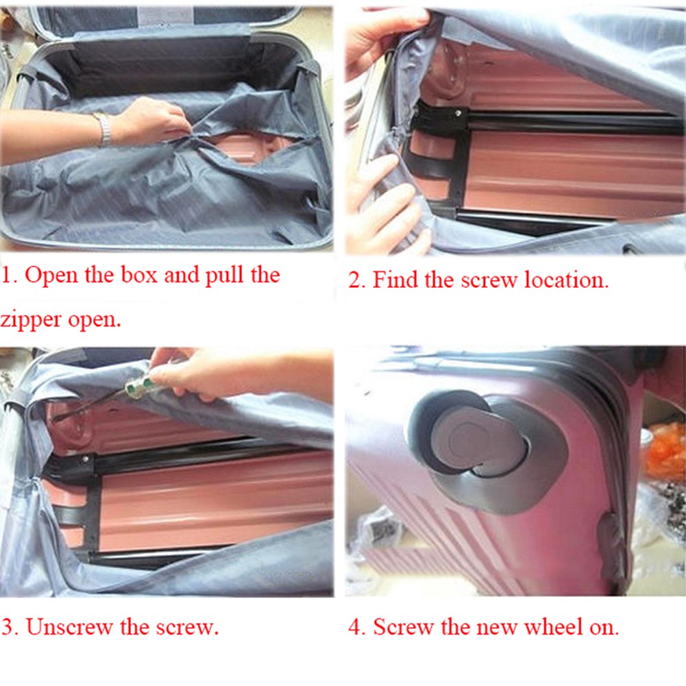 Bánh Xe Cao Su Thay Thế Dành Cho Va Li A08