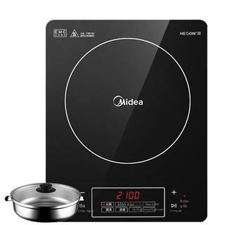 Bếp điện từ Midea / Midea C21-Simple103 gia dụng lẩu thông minh bếp điện từ có nồi nấu canh