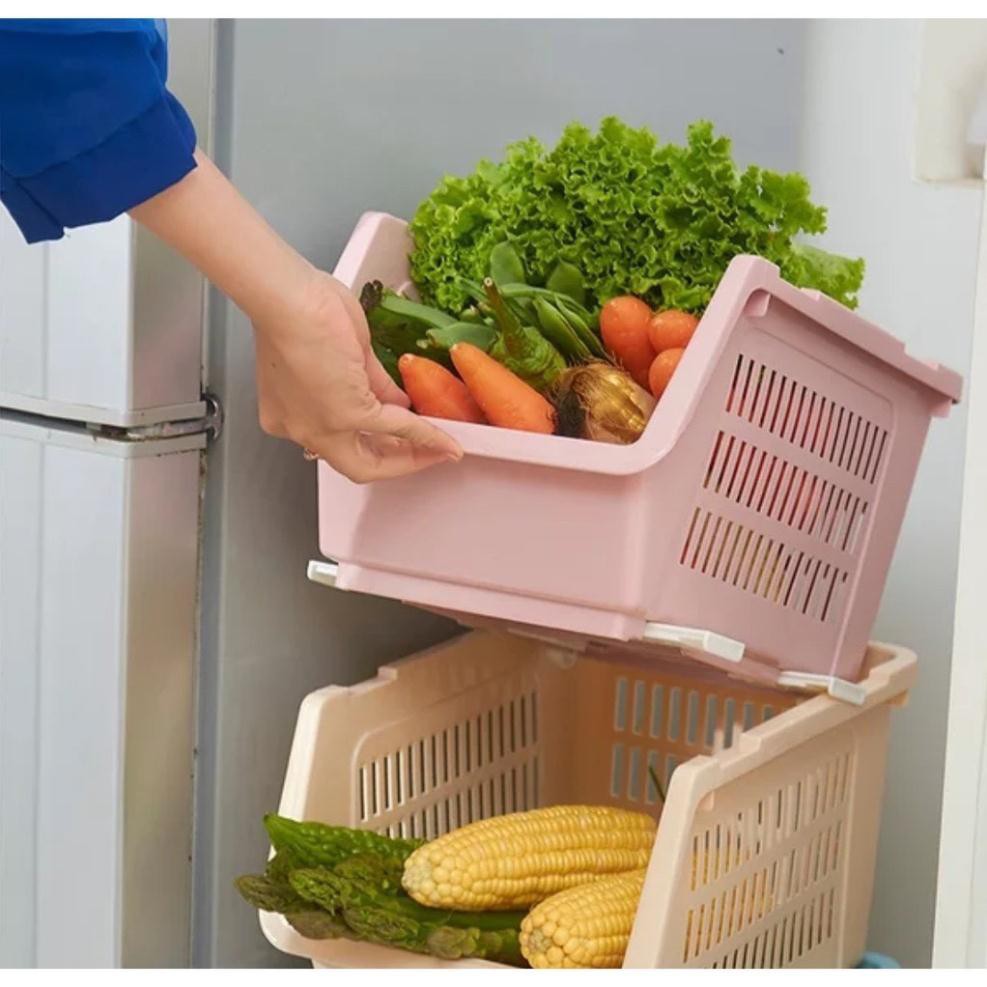 Kệ đựng ấm chén, bát đĩa, gia vị nhà bếp, đồ nhà tắm, và các vật dụng khác, kệ xếp tầng Chính hãng Việt Nhật Mã 5569