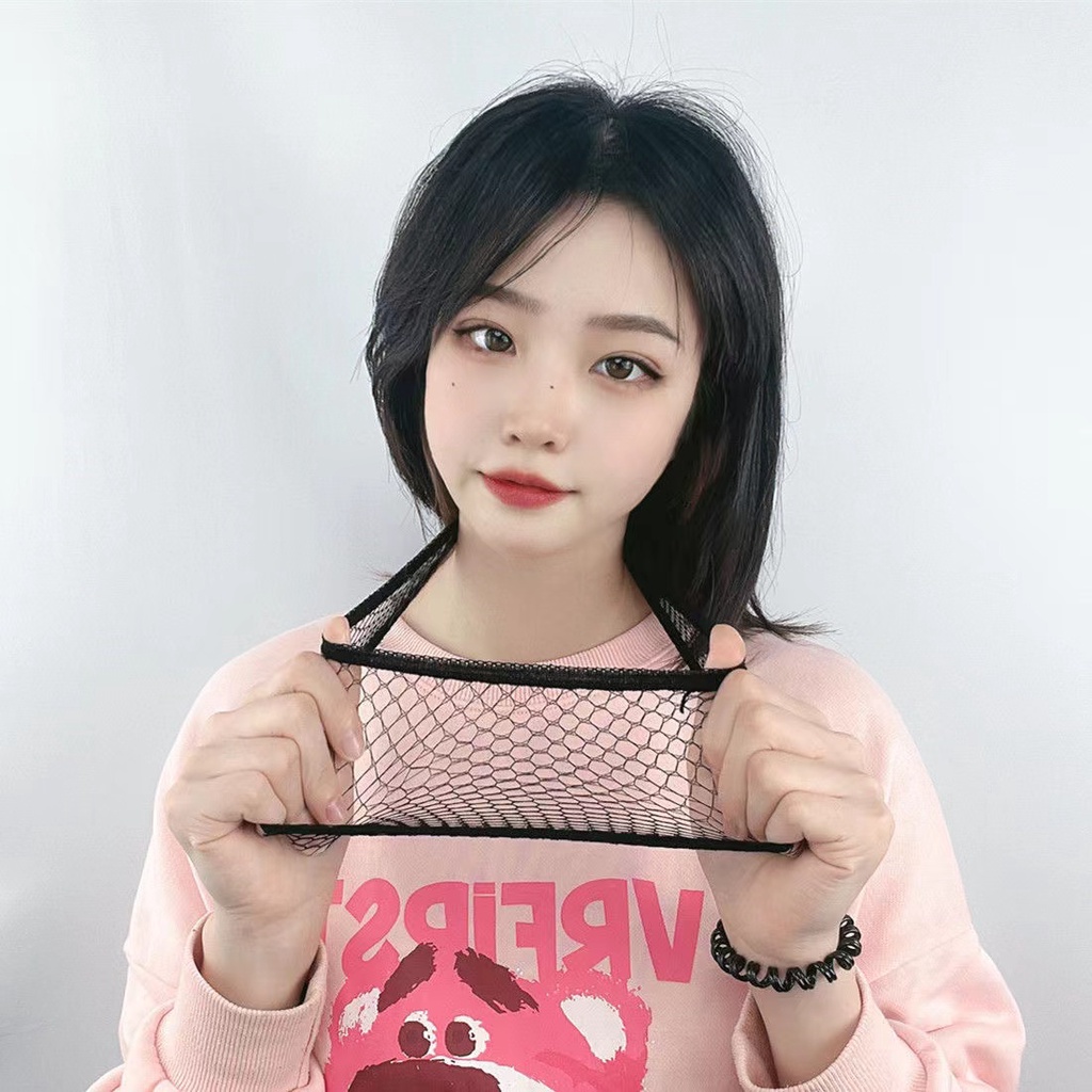Lưới Búi Tóc Màu Đen Tiện Lợi Cho Nữ