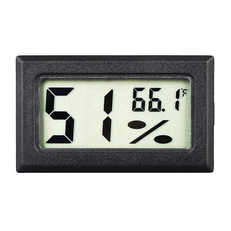 Nhiệt kế kiêm ẩm kế kỹ thuật số mini có màn hình LCD tiện dụng