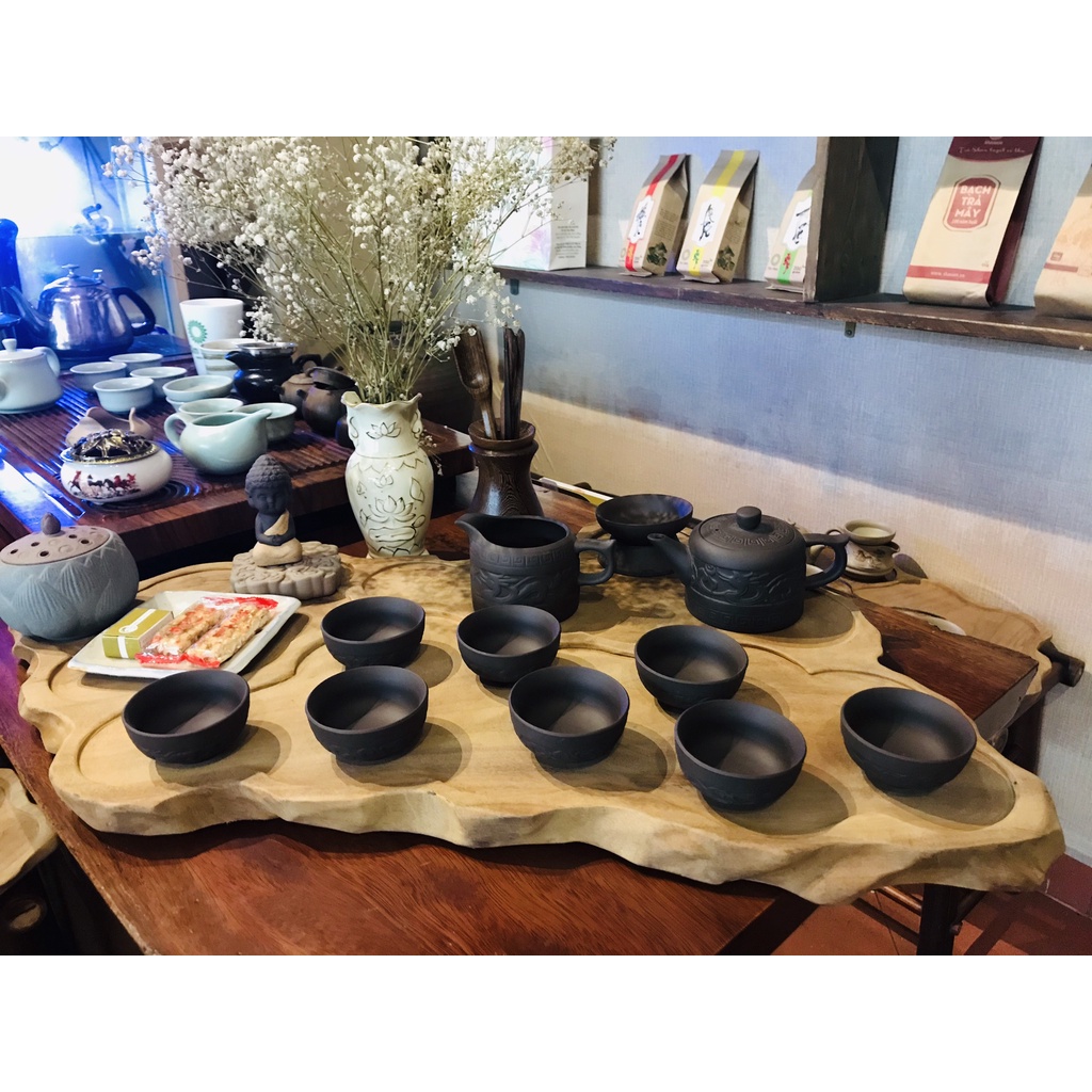 Khay Trà Gỗ Hương Nu Thơm