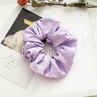 Dây Buộc Tóc Hình Hoa Cúc Màu Tím Dễ Thương