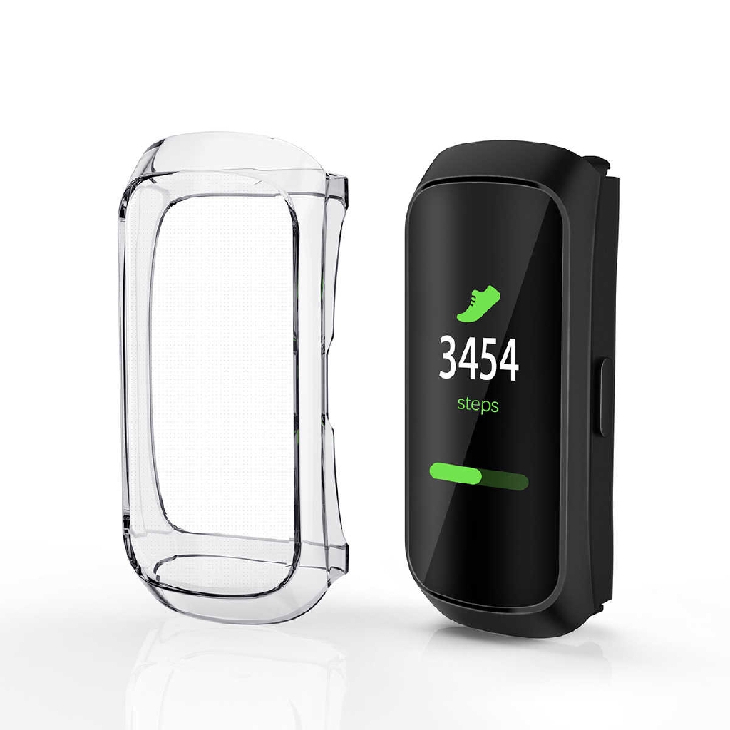 Mạ Vỏ bảo vệ TPU mềm cho phụ kiện đồng hồ Samsung Galaxy Fit SM-R370 Vỏ chống xước trong suốt