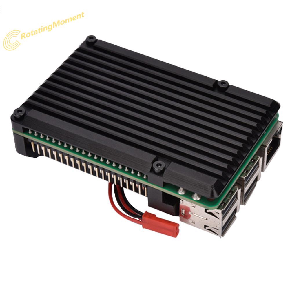 Hộp Đựng Bằng Hợp Kim Nhôm Cho Raspberry Pi 4b +