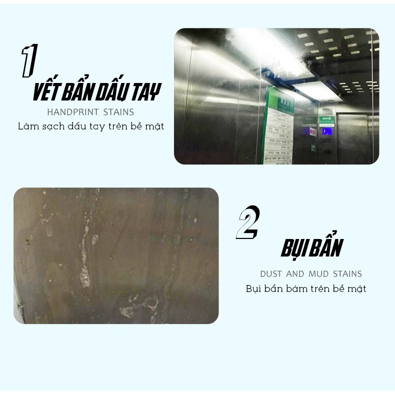 Dung Dịch Làm Sạch, Tẩy Rửa Và Đánh Bóng Bề Mặt Inox Thang Máy Cao Cấp 500ml DOKEY99